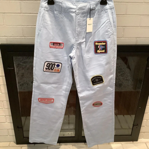 #128 NWT Forever 21 High Rise 90’s Graphic Pants Size Small (28) - Picture 3 of 7